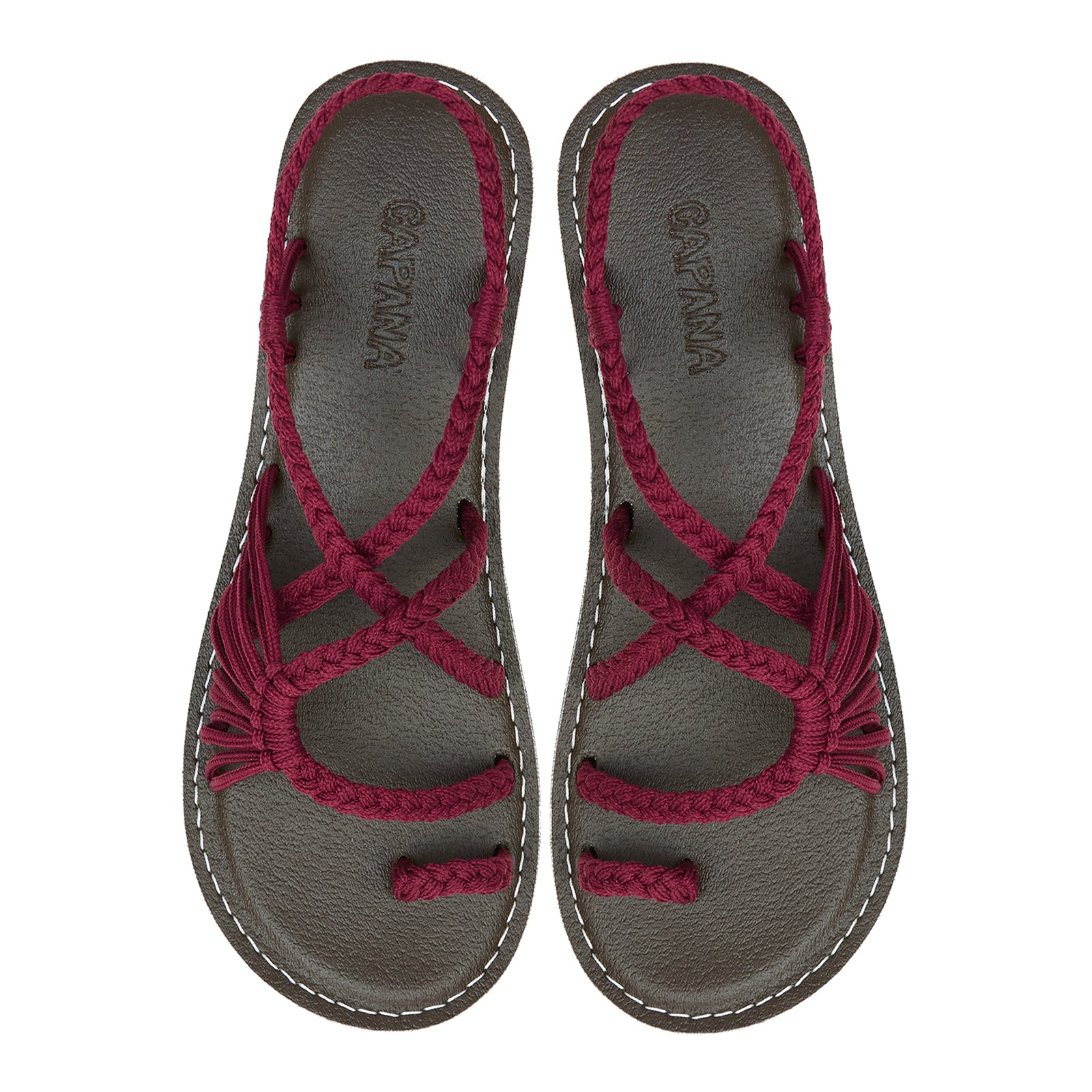 Madewell Boardwalk Flat Sandals Burgundy Leather Gladiator Laces Size 8.5 |  eBay