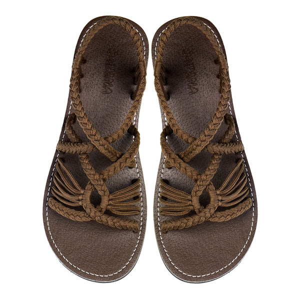 - Taupe Rope - Capana sandals US