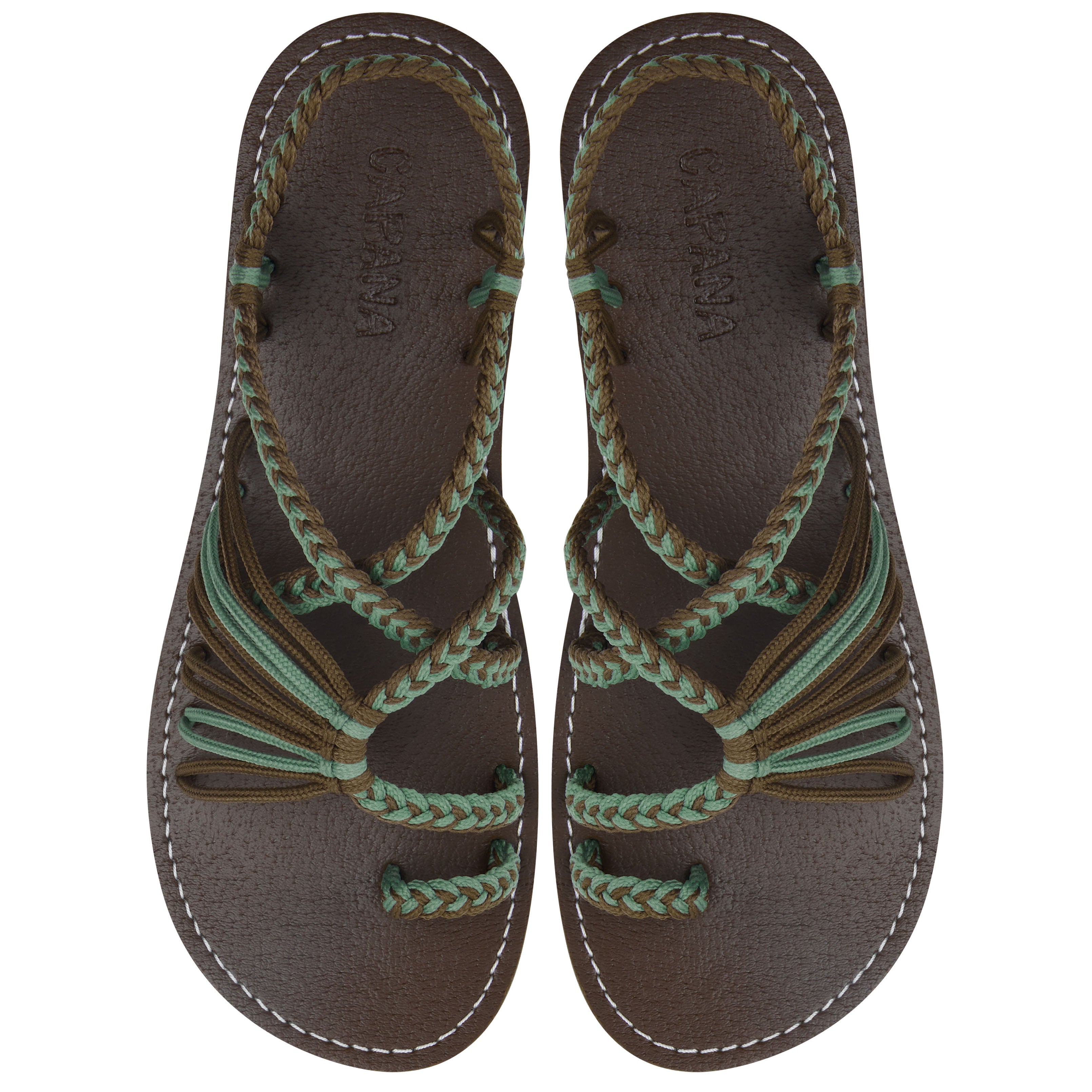 AURIGA GREEN SANDALS – Sarah Maier