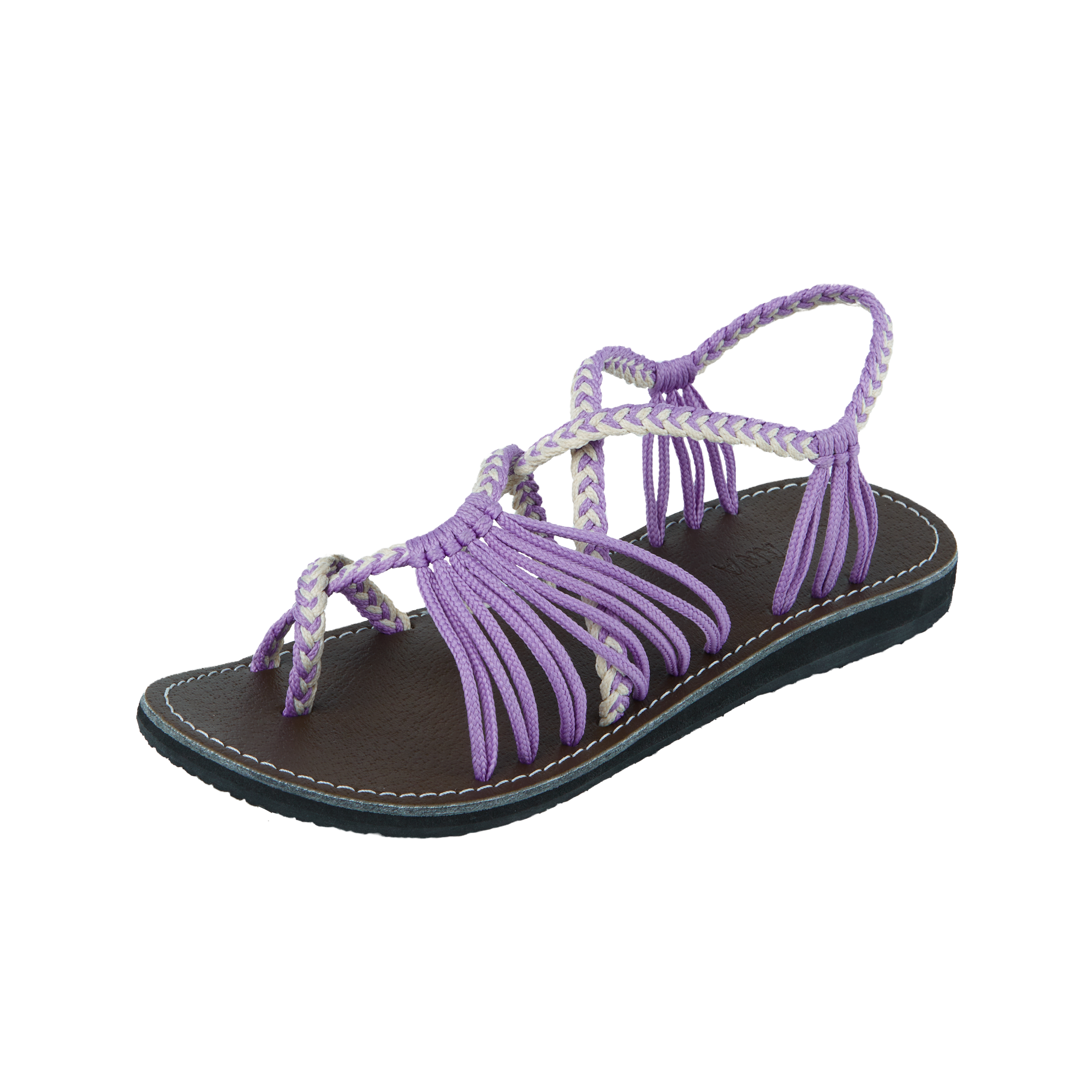 Taro Rope Banyan - Taro Lavender Rope Sandals - CAPANA